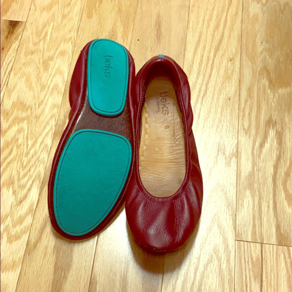 Tieks Burgundy Size 8